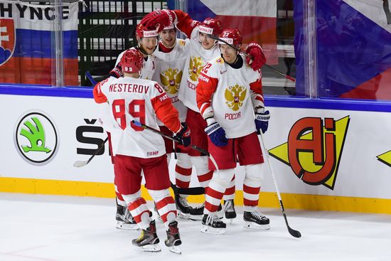 Хоккей. Чемпионат мира. Матч Австрия - Россия