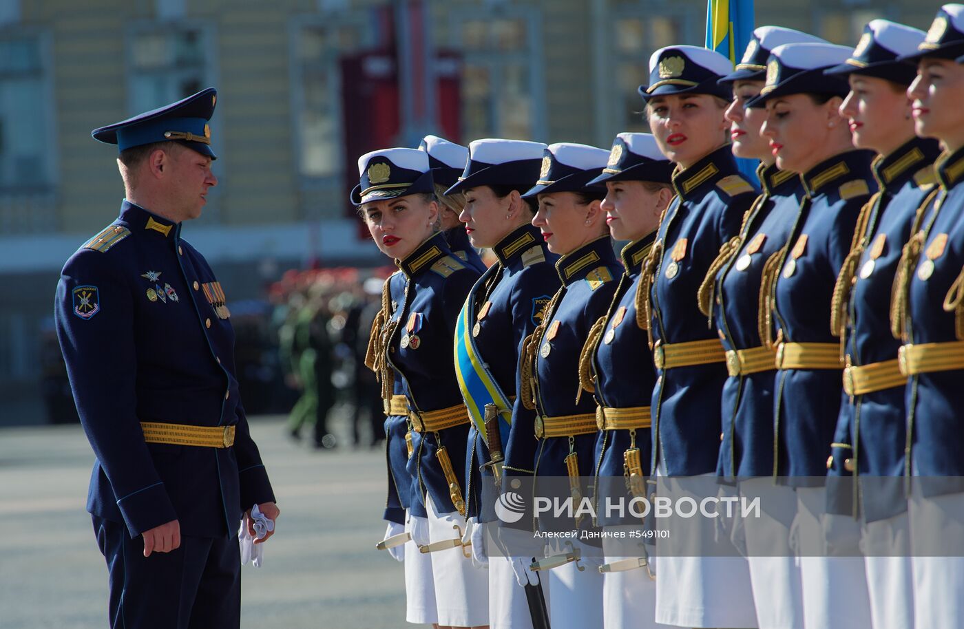 Генеральная репетиция парада Победы в Санкт-Петербурге 
