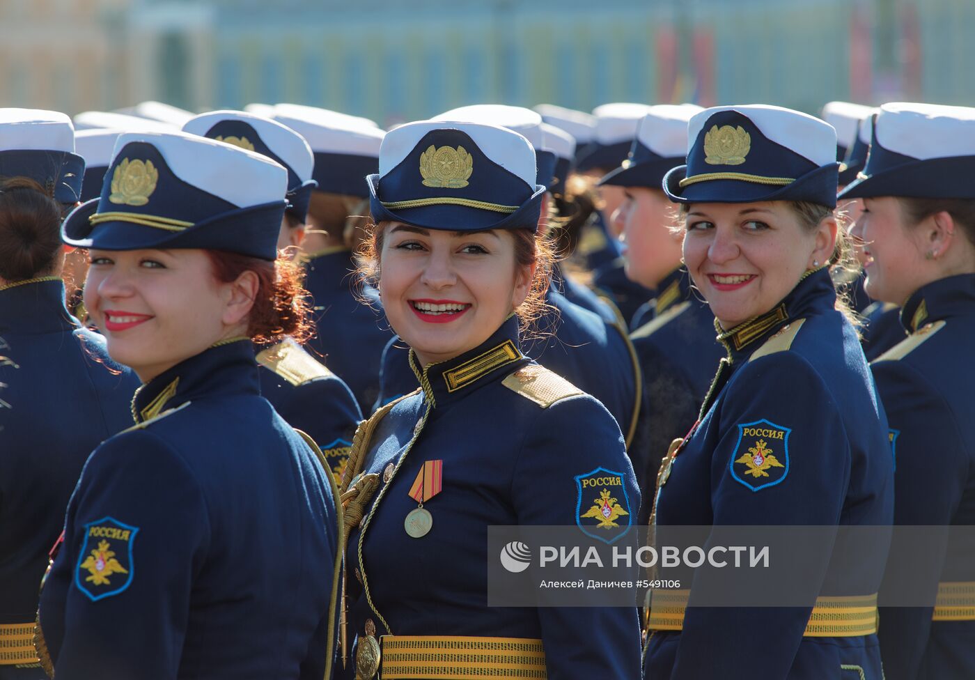 Генеральная репетиция парада Победы в Санкт-Петербурге 