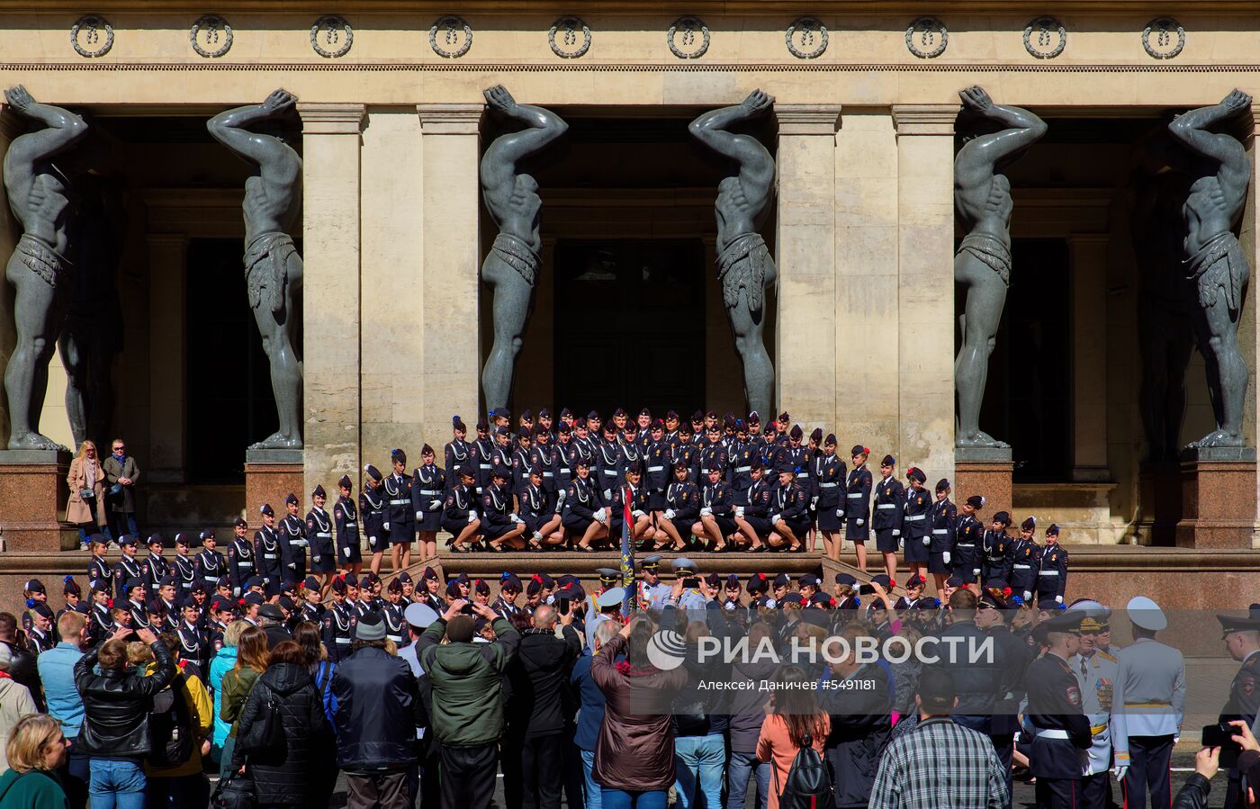 Генеральная репетиция парада Победы в Санкт-Петербурге