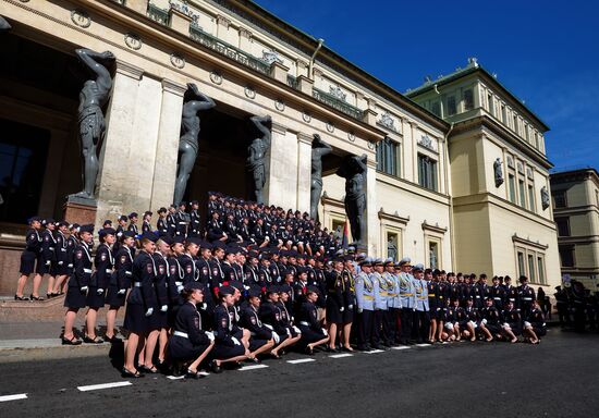 Генеральная репетиция парада Победы в Санкт-Петербурге 
