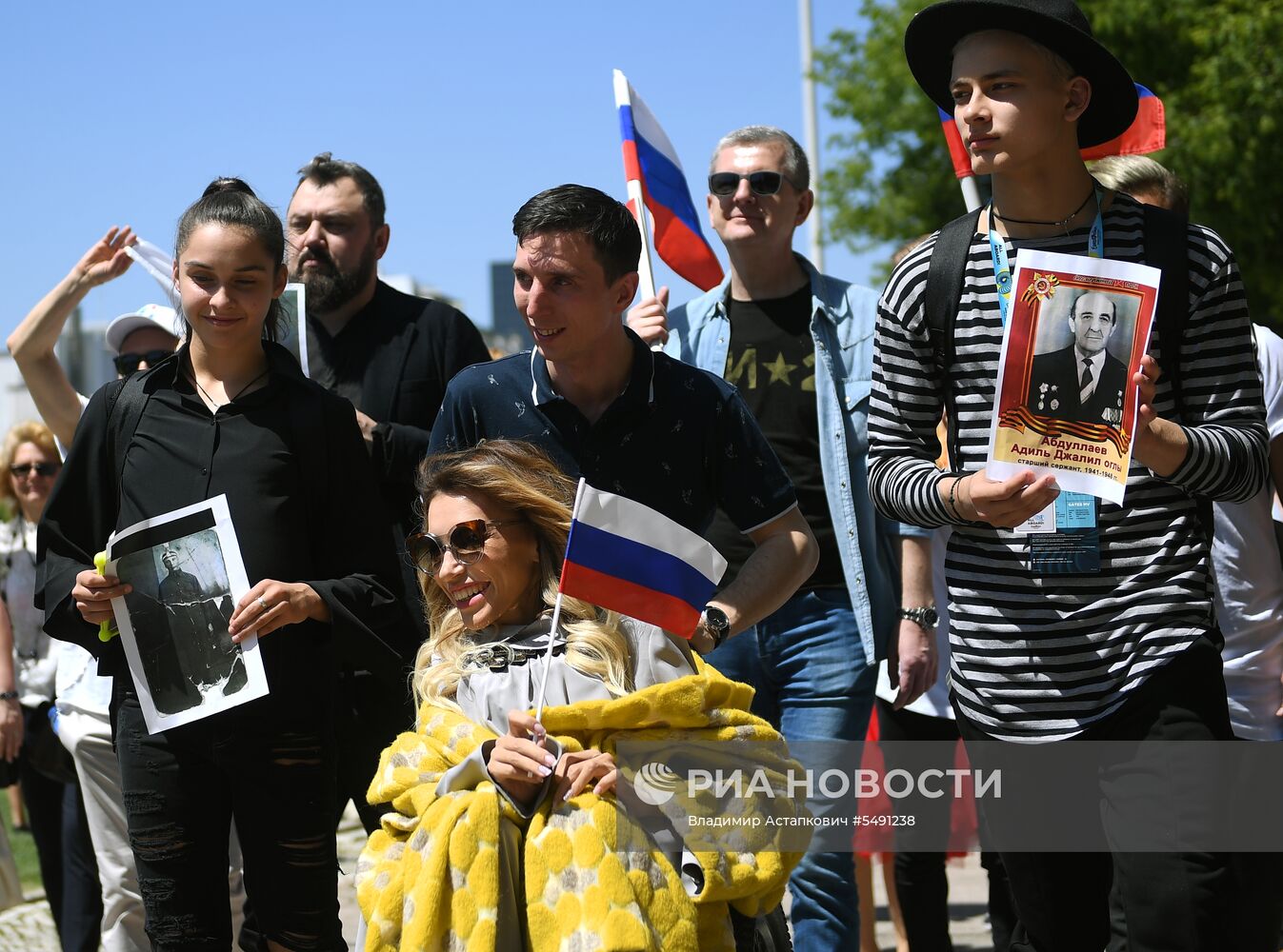 Акция «Бессмертный полк» в Лиссабоне