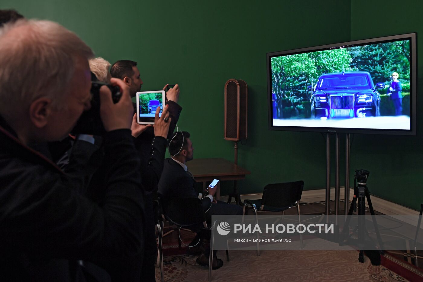 Гости, приглашенные на церемонию инаугурации Президента РФ  В. Путина