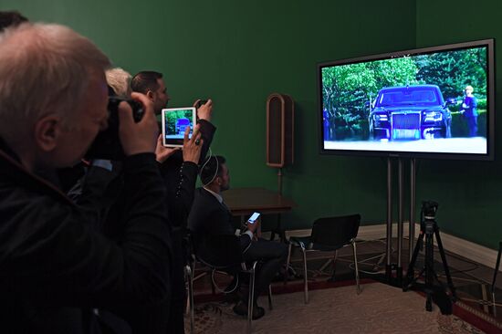 Гости, приглашенные на церемонию инаугурации Президента РФ  В. Путина