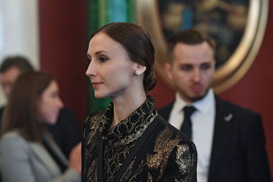 Гости, приглашенные на церемонию инаугурации Президента РФ  В. Путина
