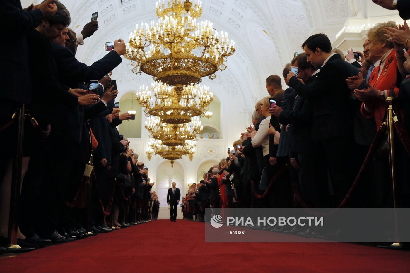 Инаугурация президента России В. Путина  