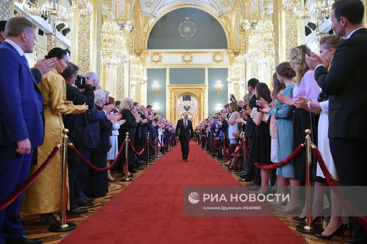 Инаугурация президента России В. Путина  