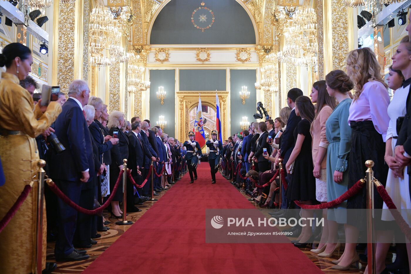 Инаугурация президента России В. Путина  