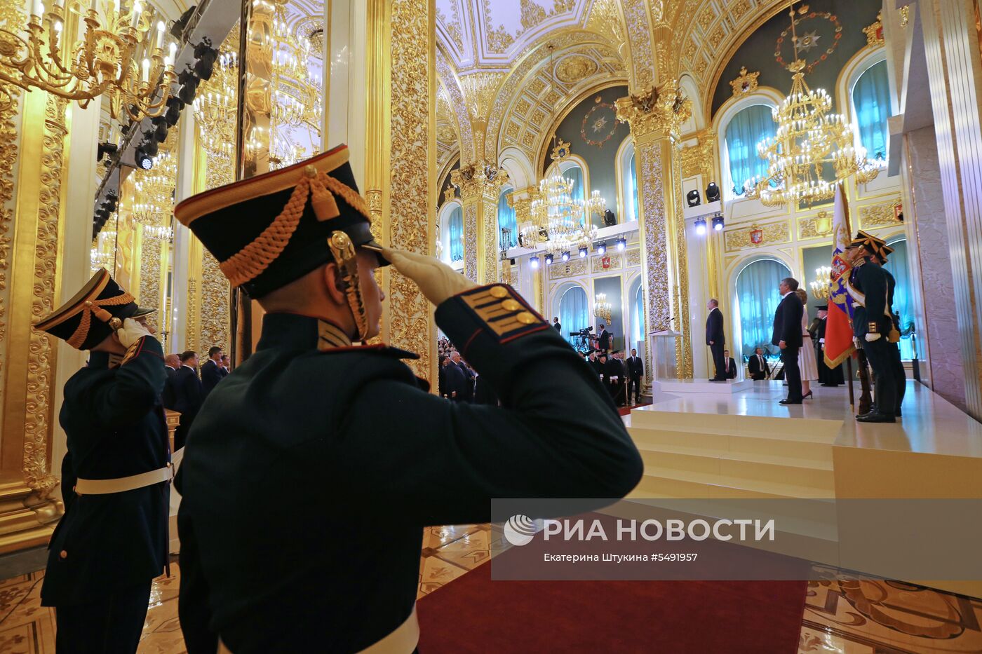 Инаугурация президента России В. Путина  