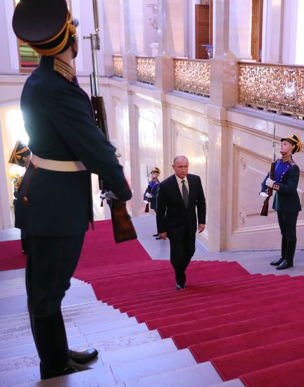 Инаугурация президента России В. Путина  