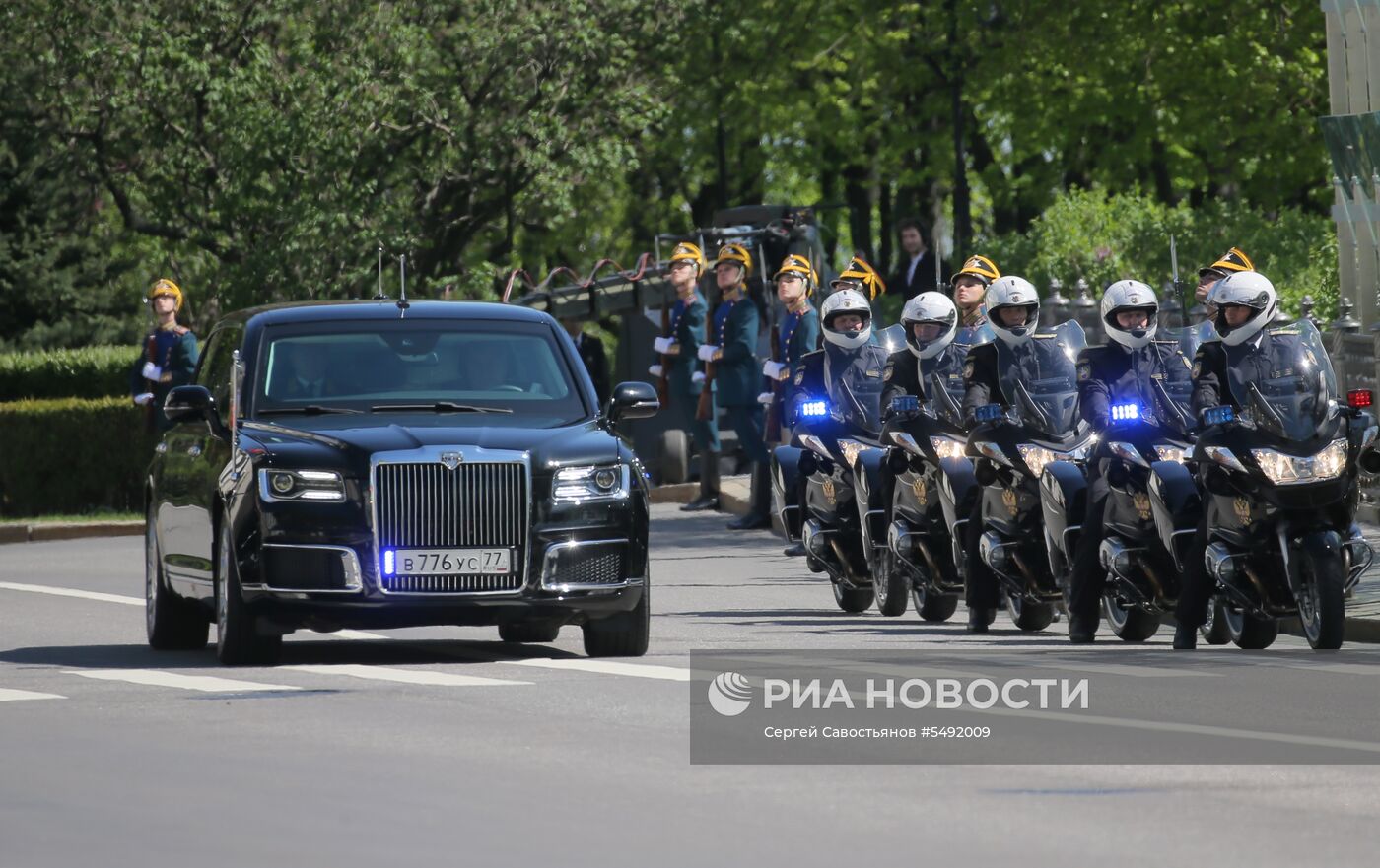 Инаугурация президента России В. Путина  