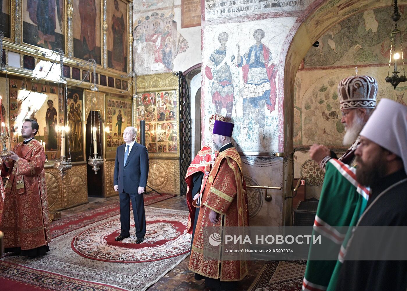 Инаугурация президента России В. Путина  