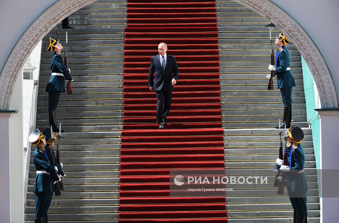 Инаугурация президента России В. Путина