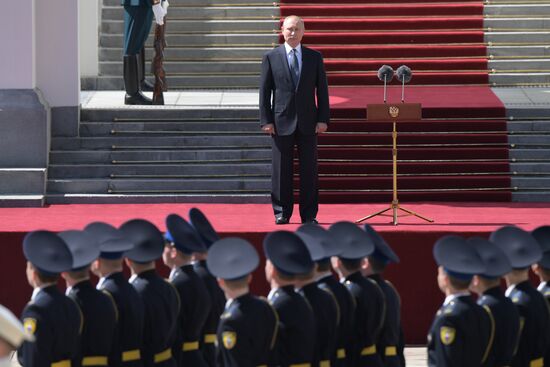 Инаугурация президента России В. Путина  