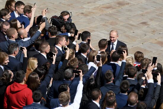 Инаугурация президента России В. Путина  
