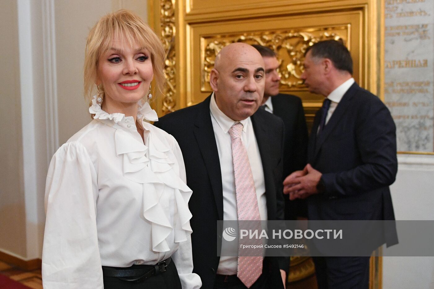 Гости, приглашенные на церемонию инаугурации Президента РФ В. Путина