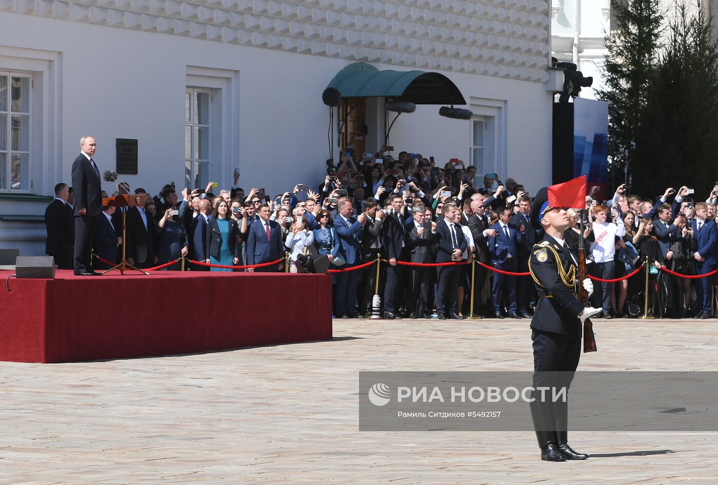 Инаугурация президента России В. Путина  