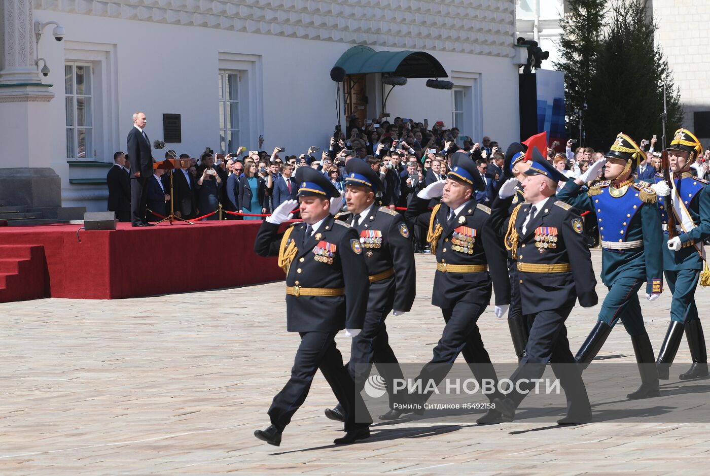 Инаугурация президента России В. Путина  