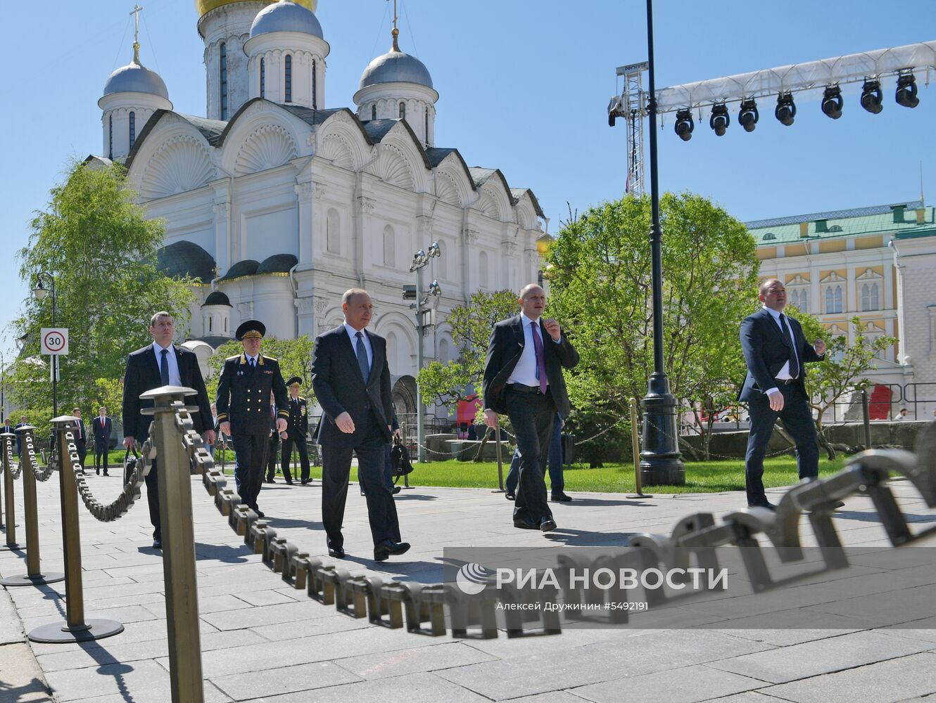 Инаугурация президента России В. Путина  