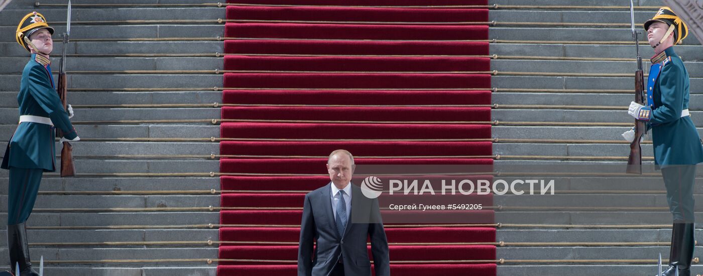 Инаугурация президента России В. Путина  