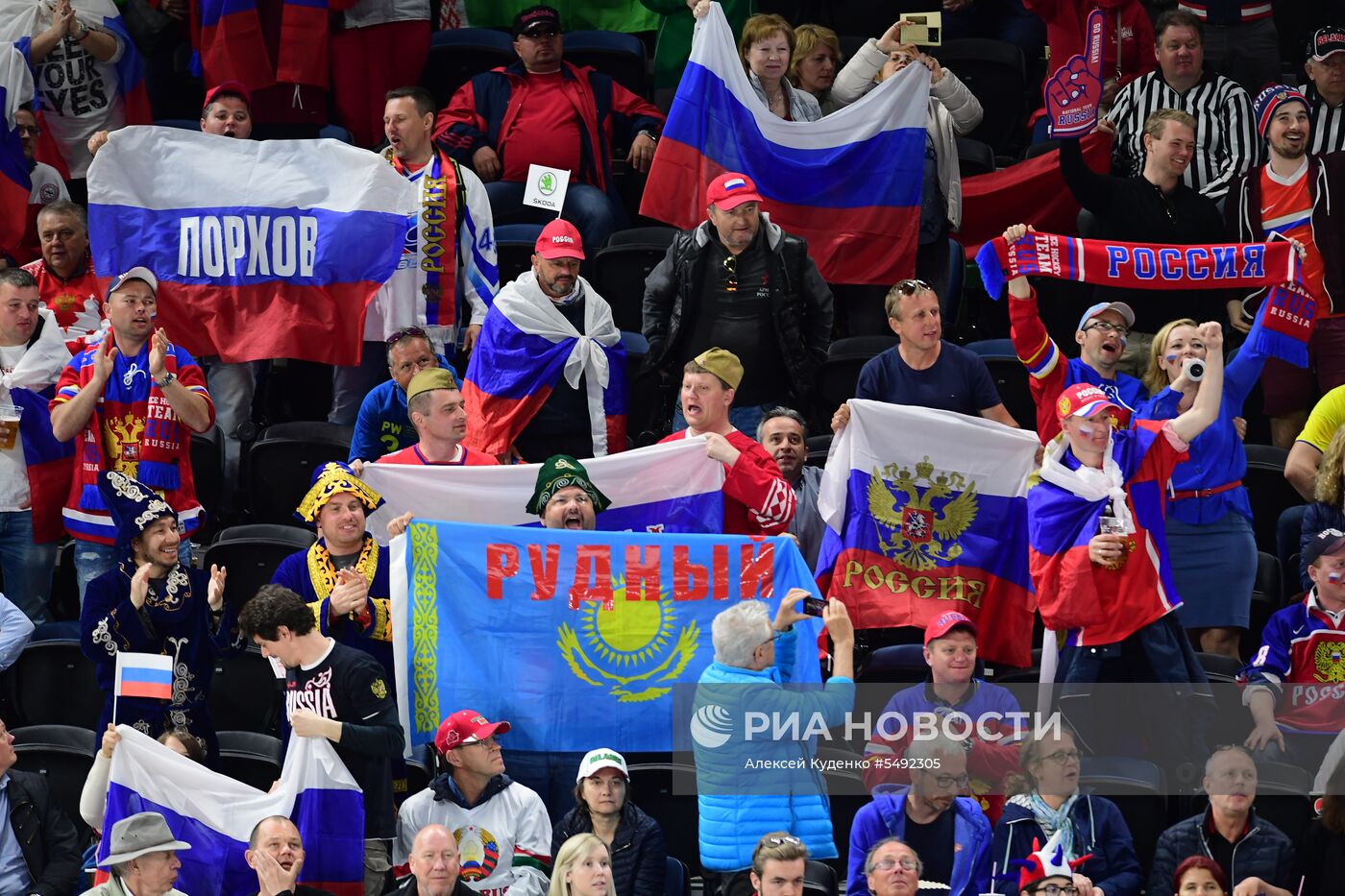 Хоккей. Чемпионат мира. Матч Белоруссия - Россия