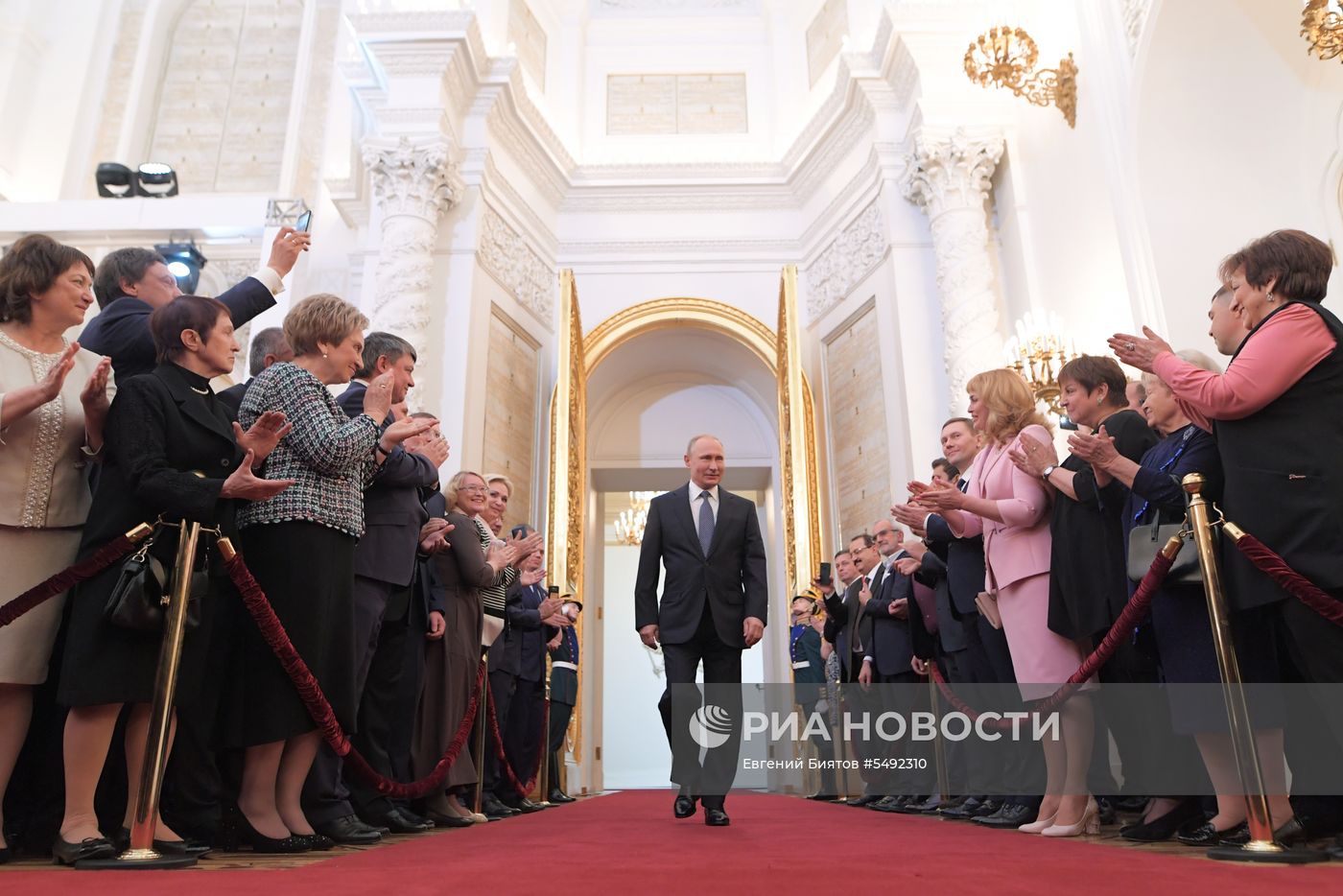Инаугурация президента России В. Путина  