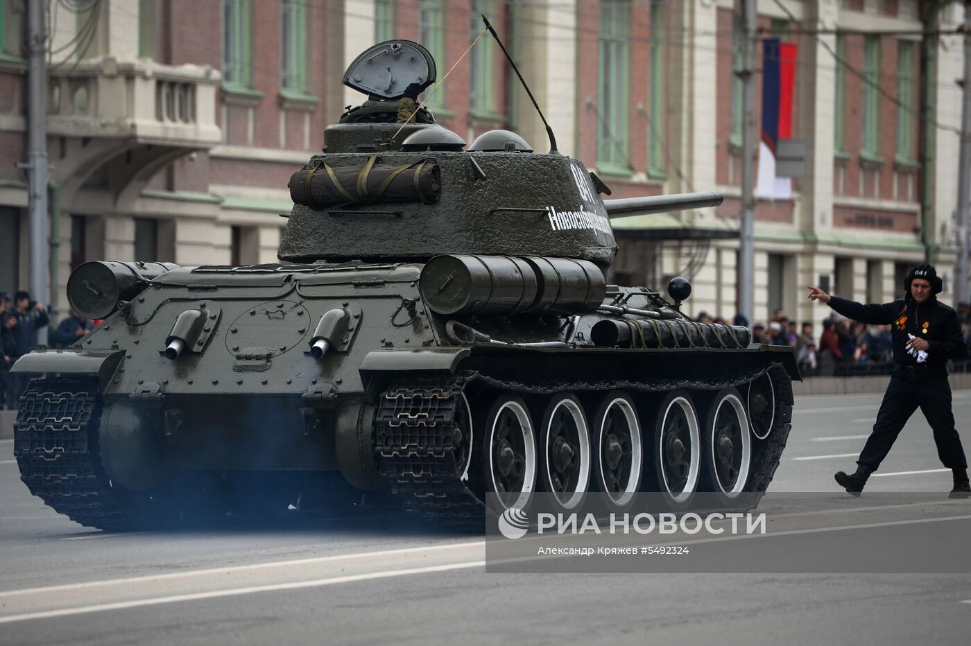 Генеральная репетиция парада Победы в городах России