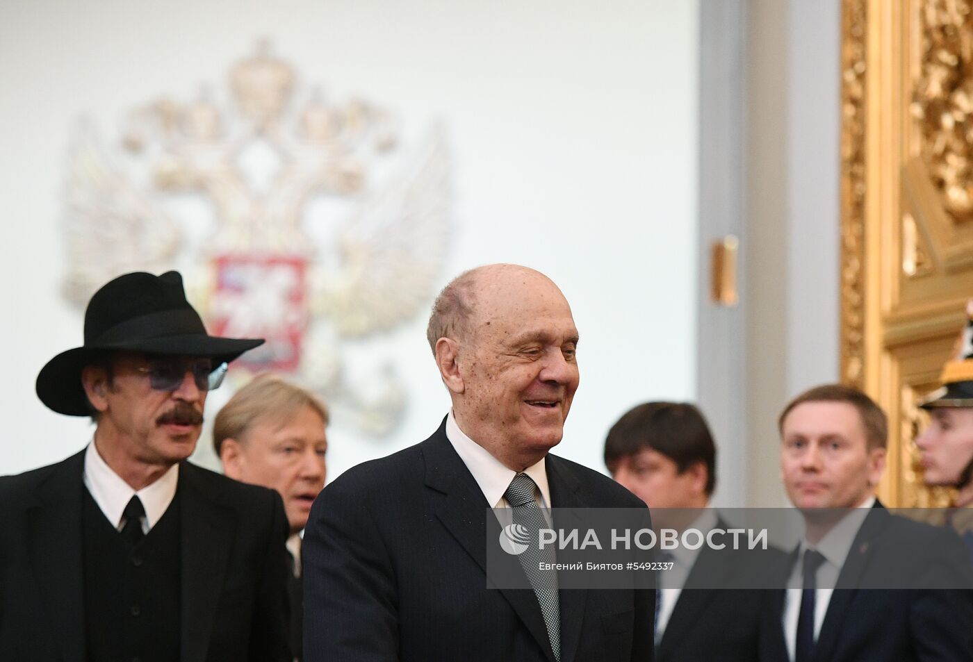 Гости, приглашенные на церемонию инаугурации Президента РФ В. Путина