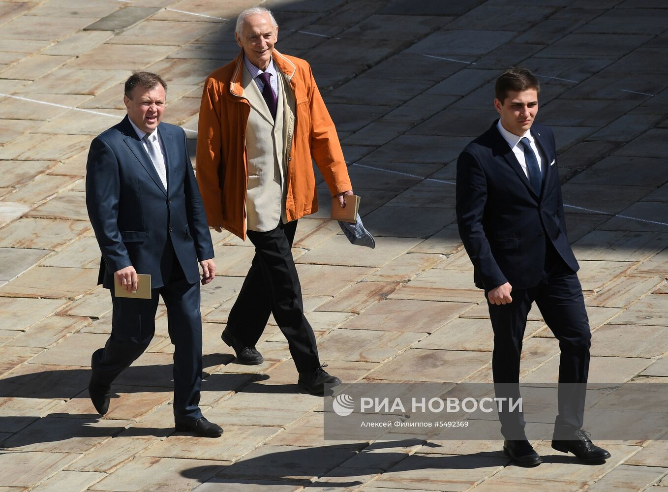 Гости, приглашенные на церемонию инаугурации Президента РФ В. Путина