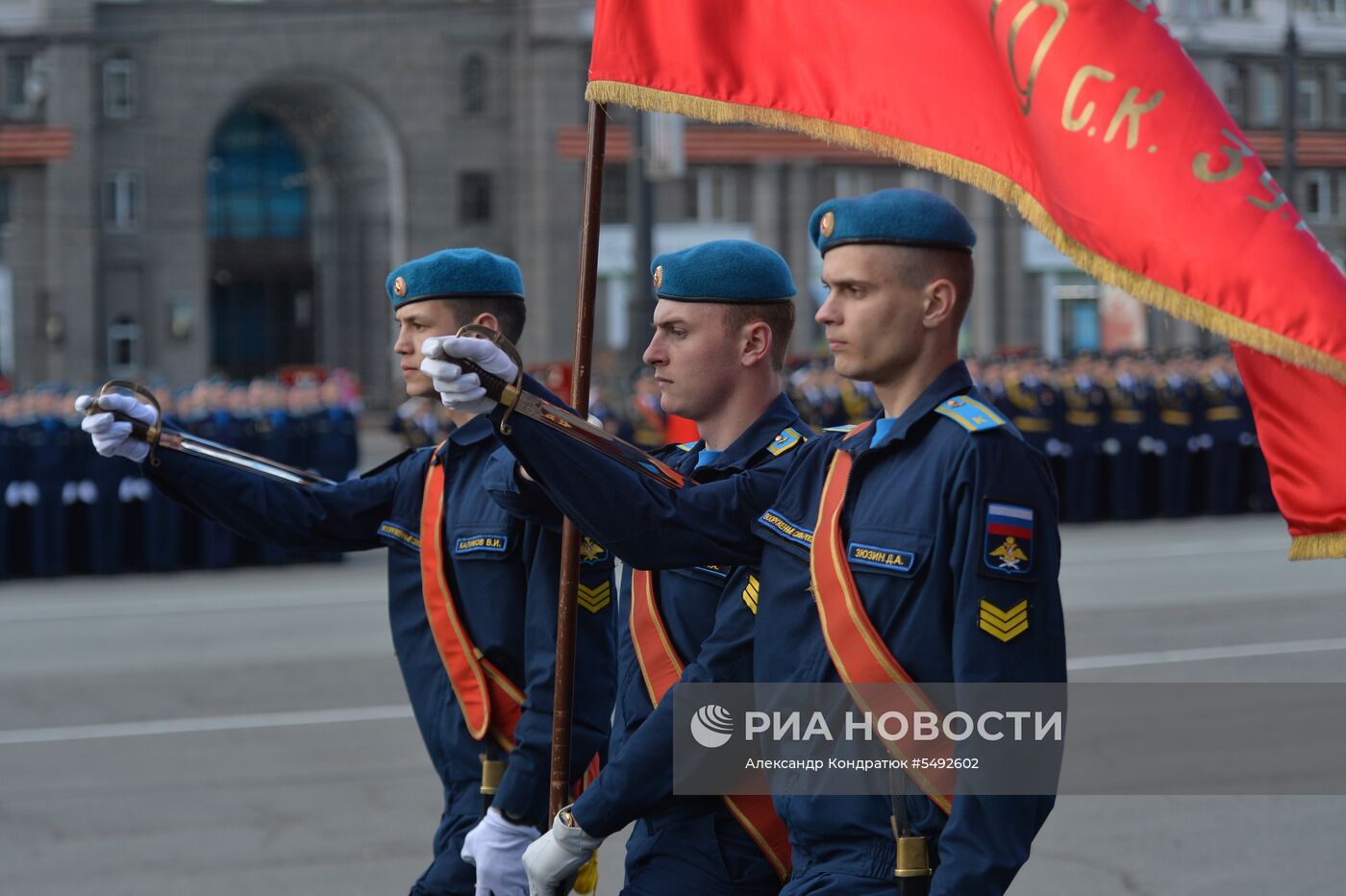 Генеральная репетиция парада Победы в городах России