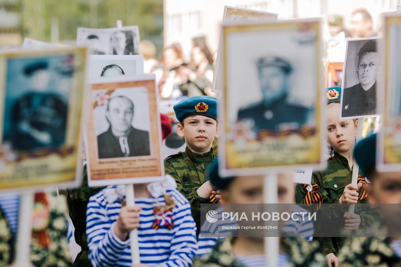 Детский парад Победы «Дорогами памяти» в Иванове 