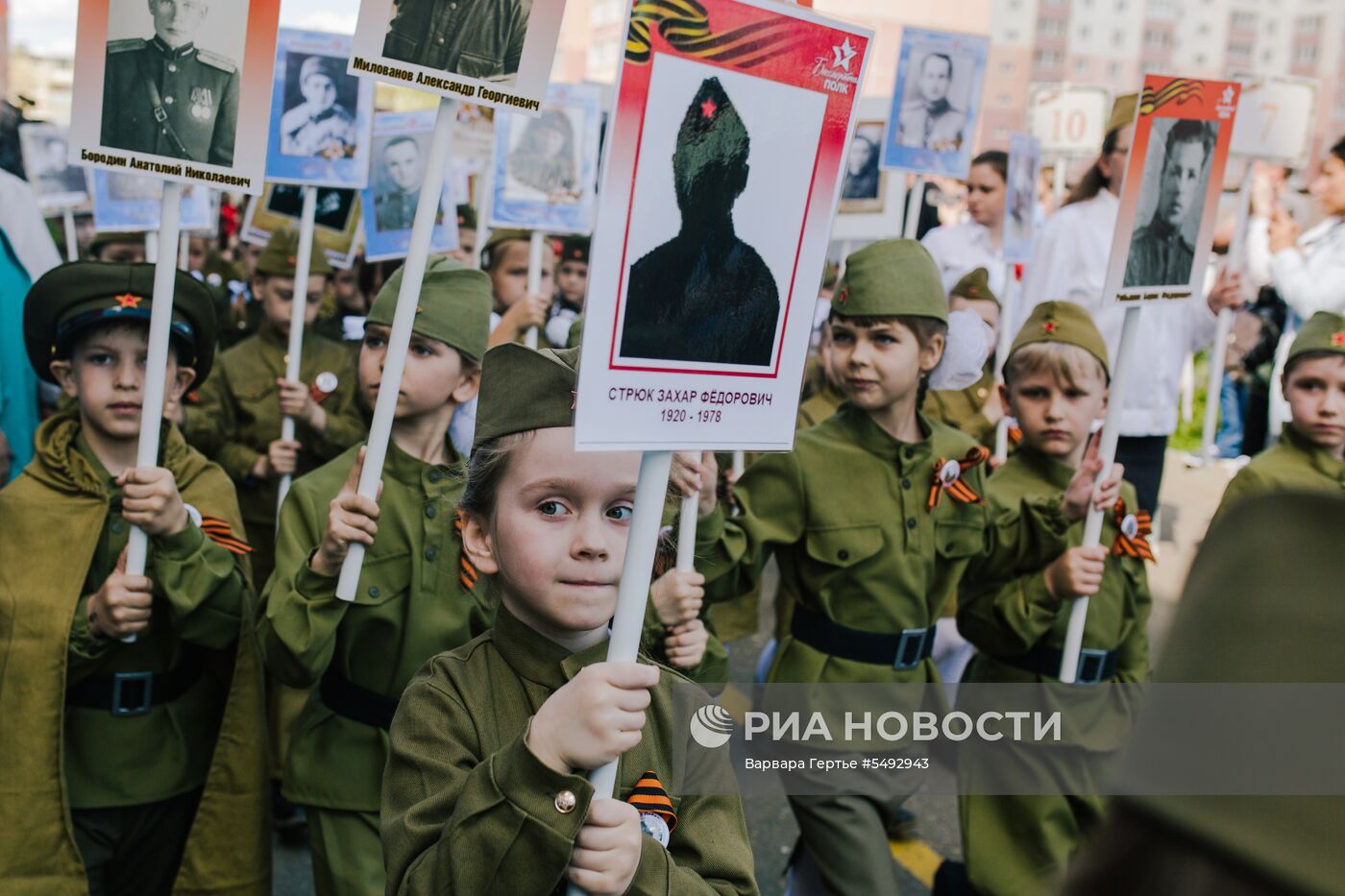 Детский парад Победы «Дорогами памяти» в Иванове 