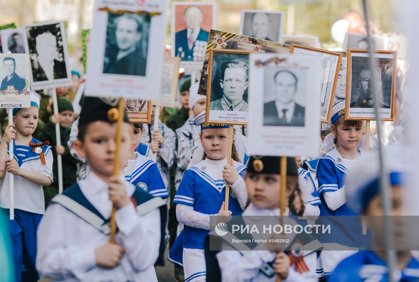 Детский парад Победы «Дорогами памяти» в Иванове 