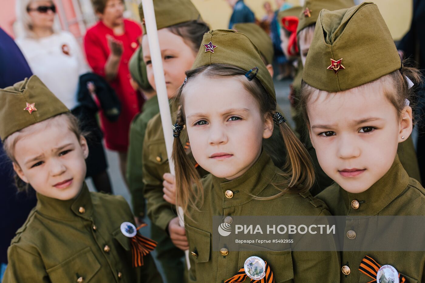 Детский парад Победы «Дорогами памяти» в Иванове 