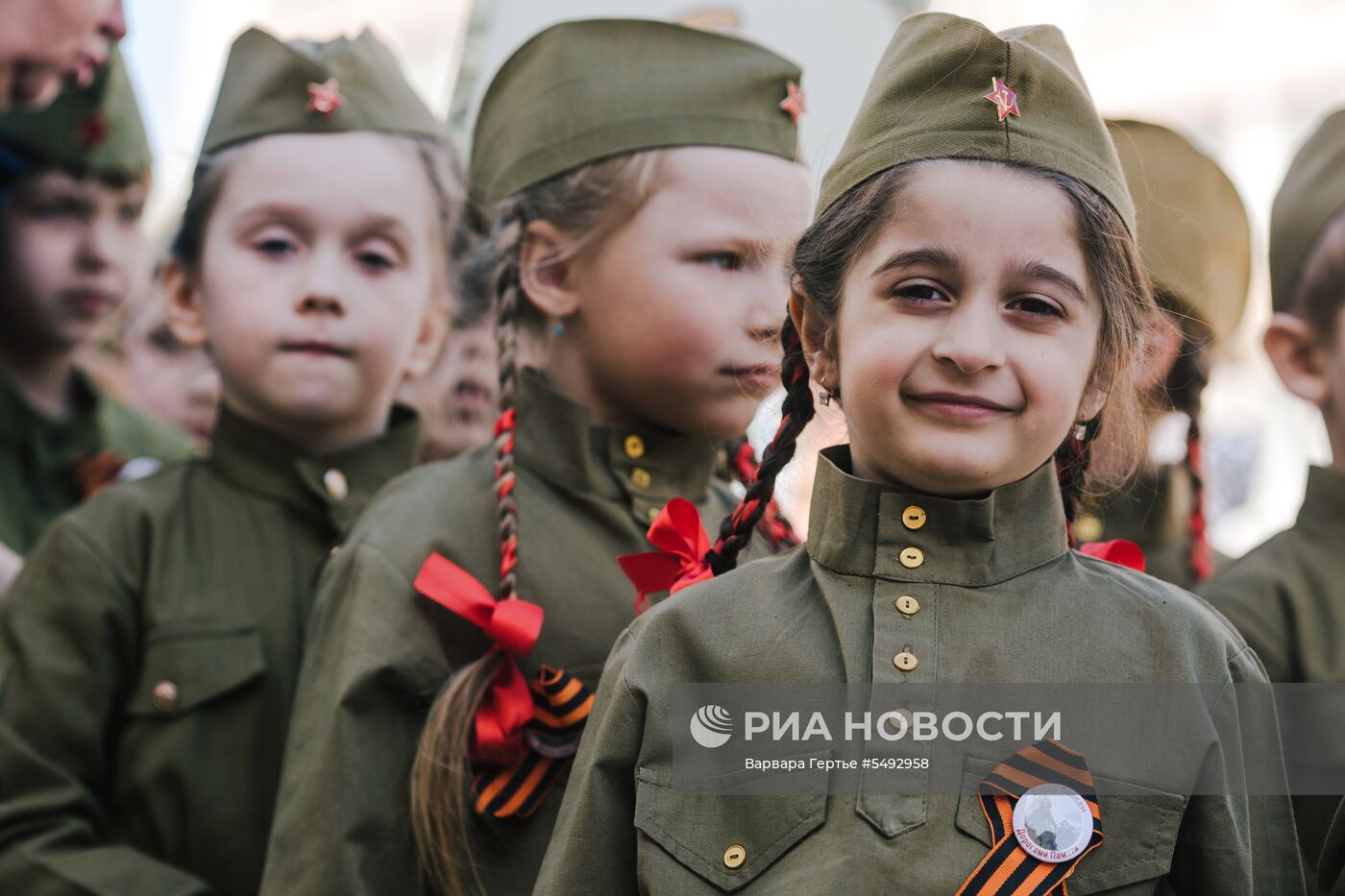 Детский парад Победы «Дорогами памяти» в Иванове 