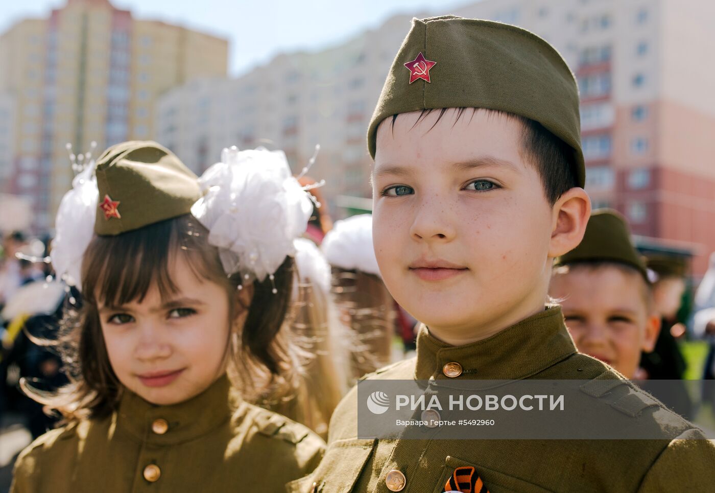 Детский парад Победы «Дорогами памяти» в Иванове 