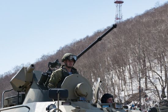 Празднование Дня Победы в городах России