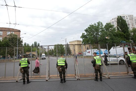 Акция "Бессмертный полк" на Украине