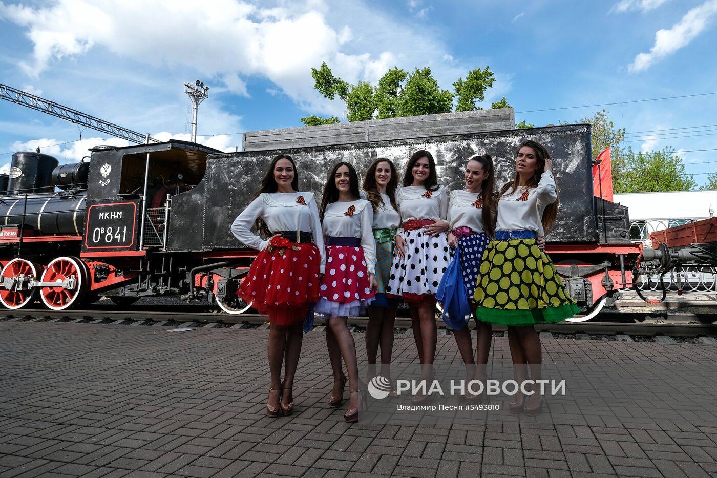 Празднование Дня Победы в Москве