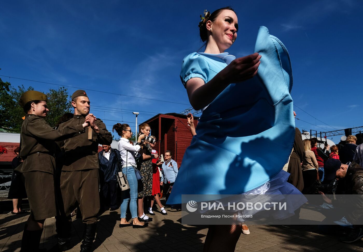 Празднование Дня Победы в Москве