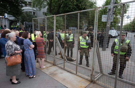 Акция "Бессмертный полк" на Украине