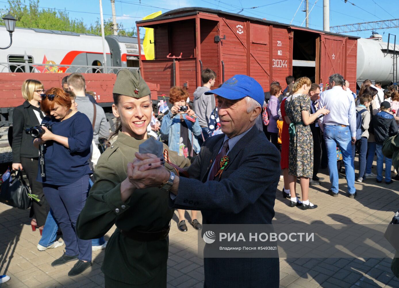 Празднование Дня Победы в Москве