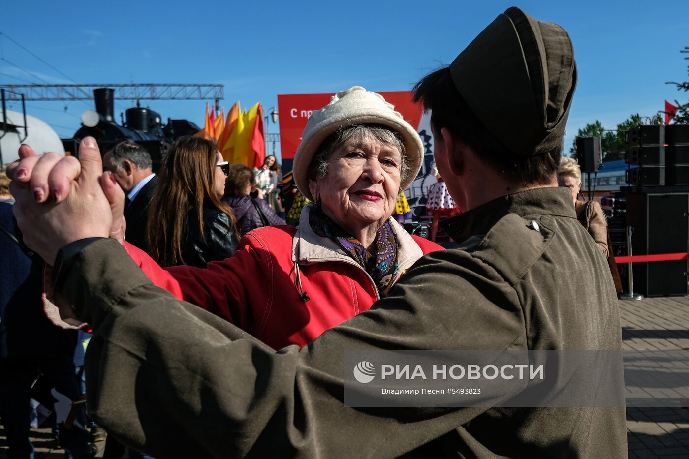 Празднование Дня Победы в Москве