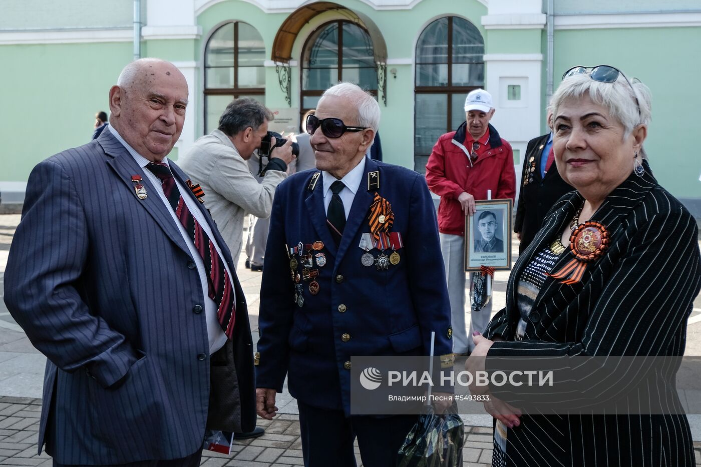 Празднование Дня Победы в Москве