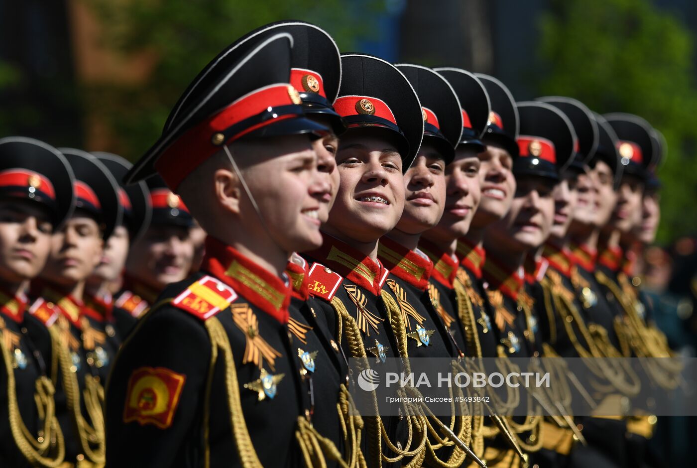 Военный парад, посвящённый 73-й годовщине Победы в ВОВ