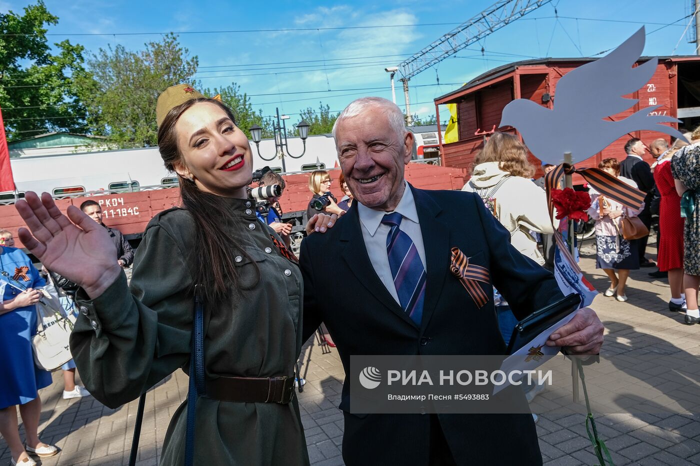 Празднование Дня Победы в Москве