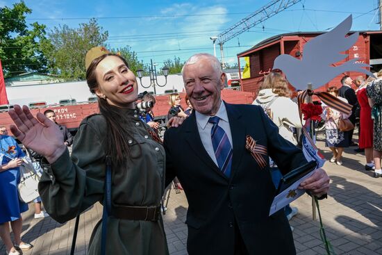 Празднование Дня Победы в Москве