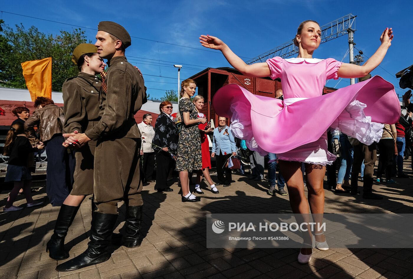 Празднование Дня Победы в Москве