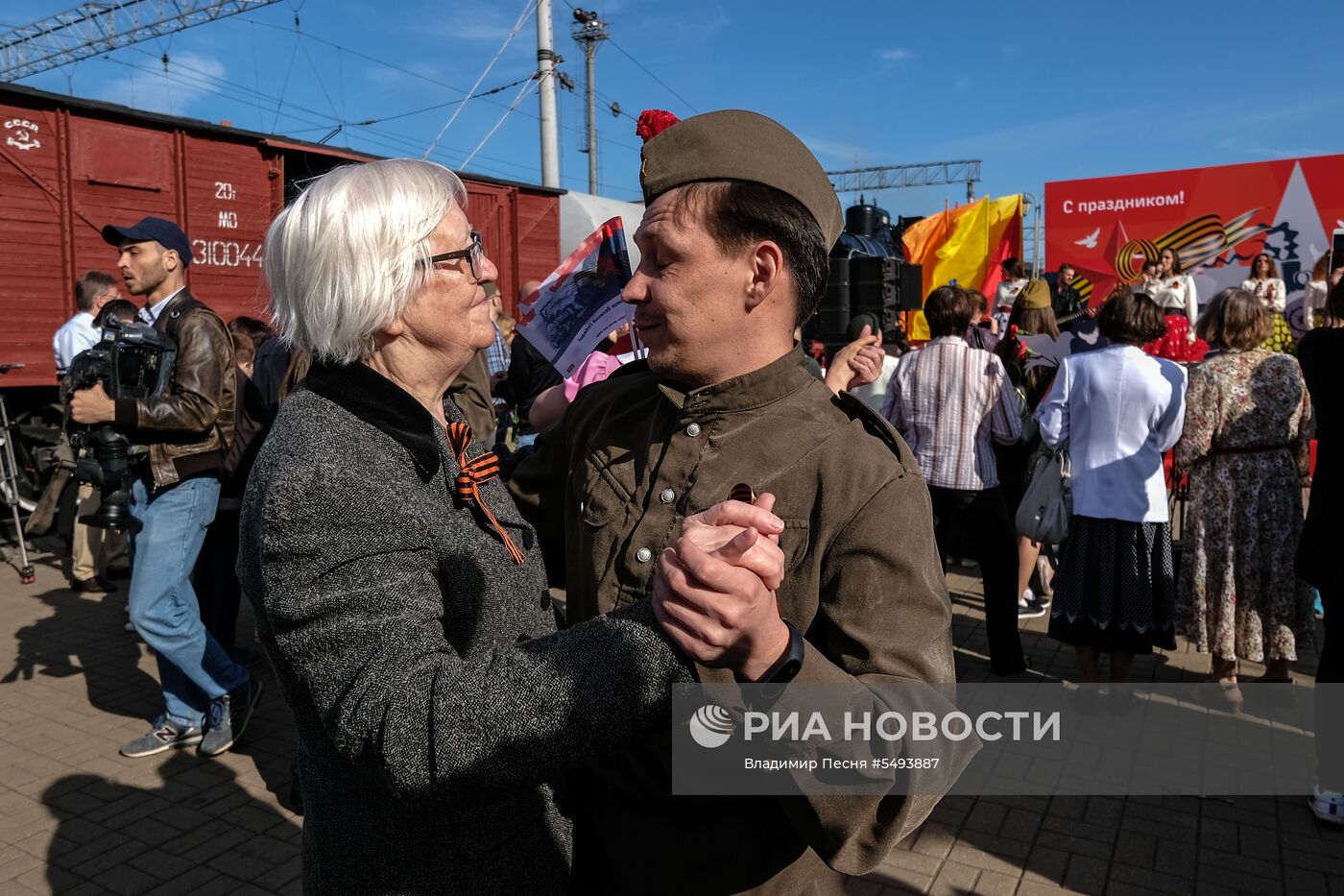 Празднование Дня Победы в Москве