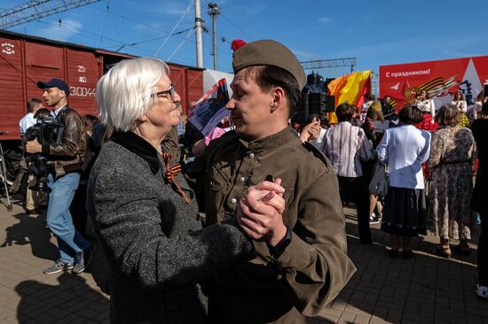 Празднование Дня Победы в Москве